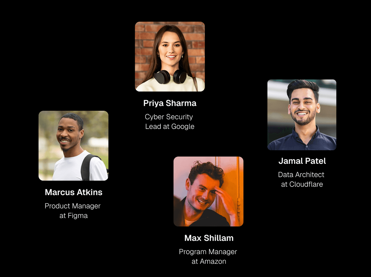 Personalised support from industry professionals